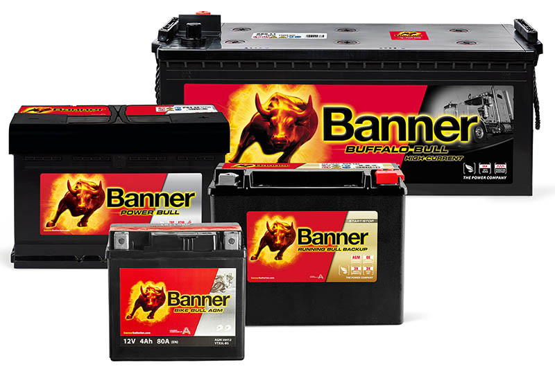 Abb. 2 Banner Starter  und Bordnetzbatterien