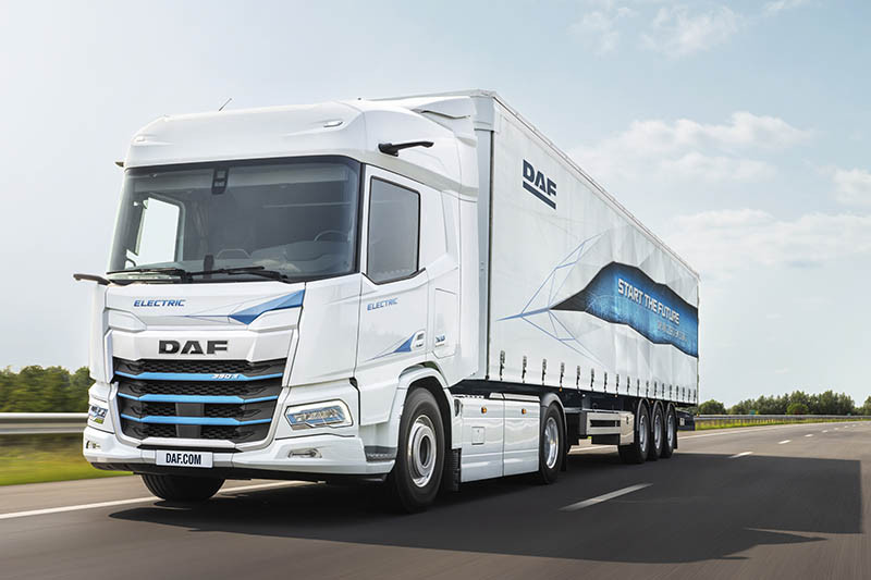 DAF XF Electric   DAF joins international platform for charging point reservation 2