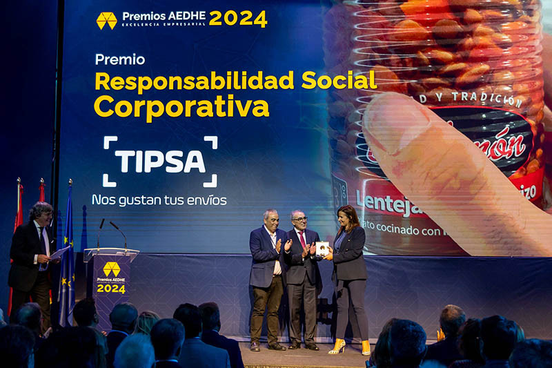 Premio a la Responsabilidad Social Corporativa TIPSA