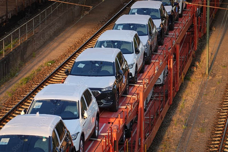 Tren de carga horizontal