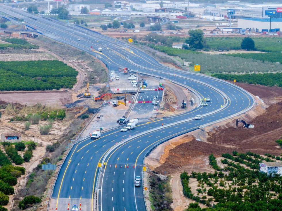 Nuevo by pass en la AP 7 a Valencia