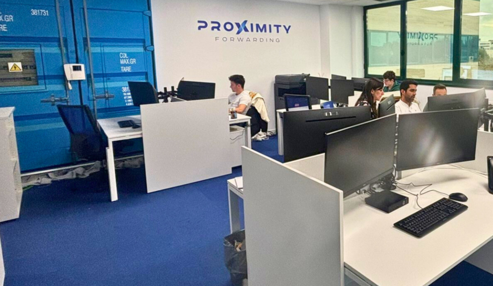 Las oficinas de Proximity Forwarding en el Centro de Negocios Eisenhower