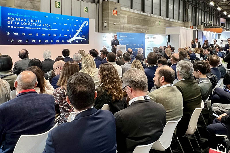 Presidente de UNO, Francisco Aranda, durante la ceremonia de entrega de los Premios UNO a los Lu00cdDERES de la Logu00edstica 2024 1   copia