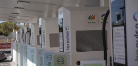 Estación de recarga Iberdrola bp pulse