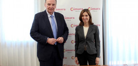 José Vicente Morata y Ana González, presidentes de Cámara de Valencia y CEL