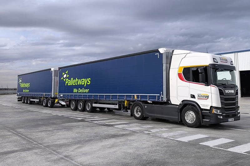 Palletways Duotrailer Barcelona Madrid OP