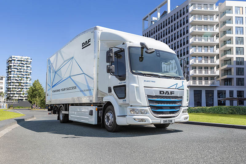 DAF XB Electric aerobody