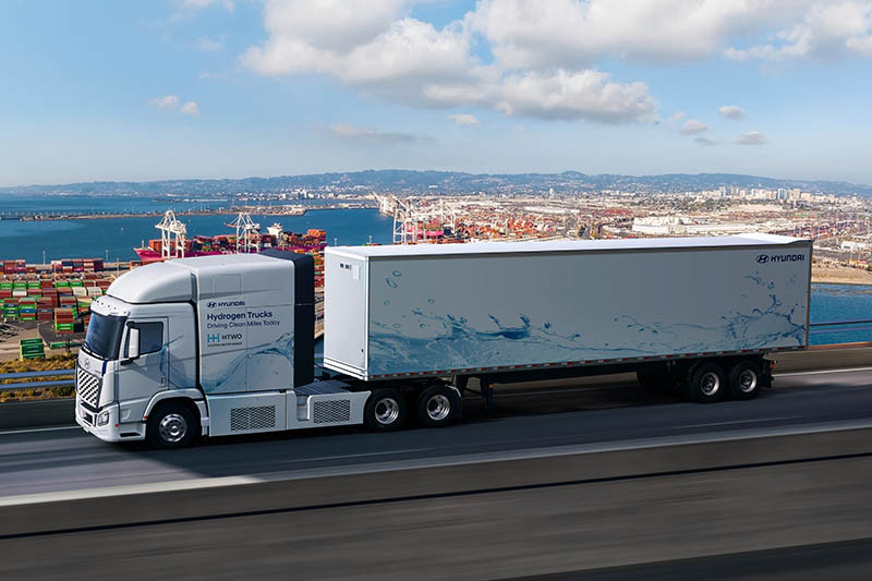 Hyundai Motor presenta el nuevo camión pesado de pila de combustible XCIENT en la ACT Expo 2025