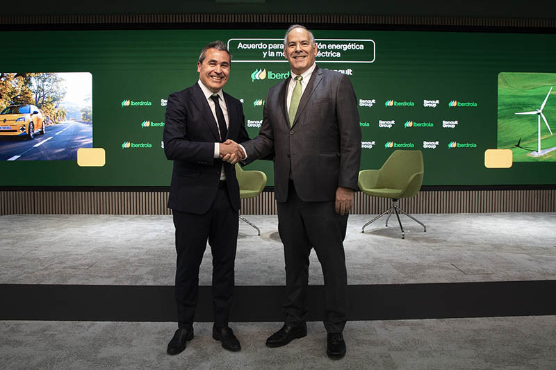 Acuerdo Iberdrola y Renault Group