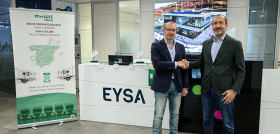 Javier Delgado, CEO de EYSA, y Carlos Suárez, director B2B de Movilidad de Repsol 1