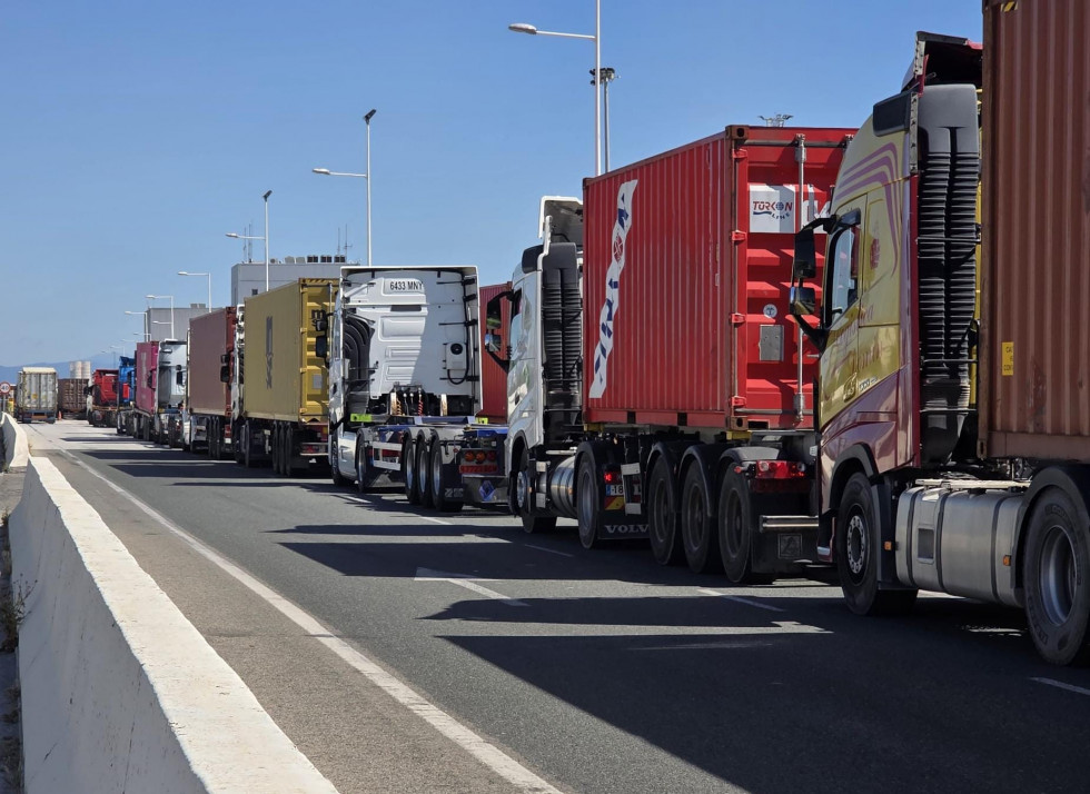 Colas terminal Algeciras