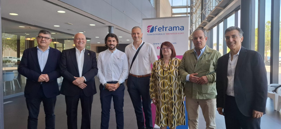 Presidente de fetrama 2 día de su nombramiento.