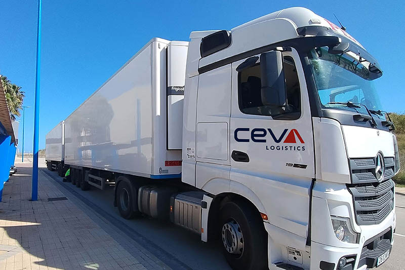 NP CEVA Logistics duotrailers