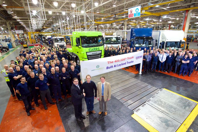 400000-th-Leyland-truck-produced
