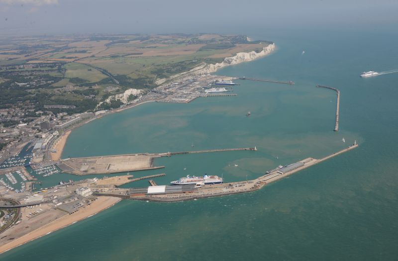 Brexit puerto de Dover