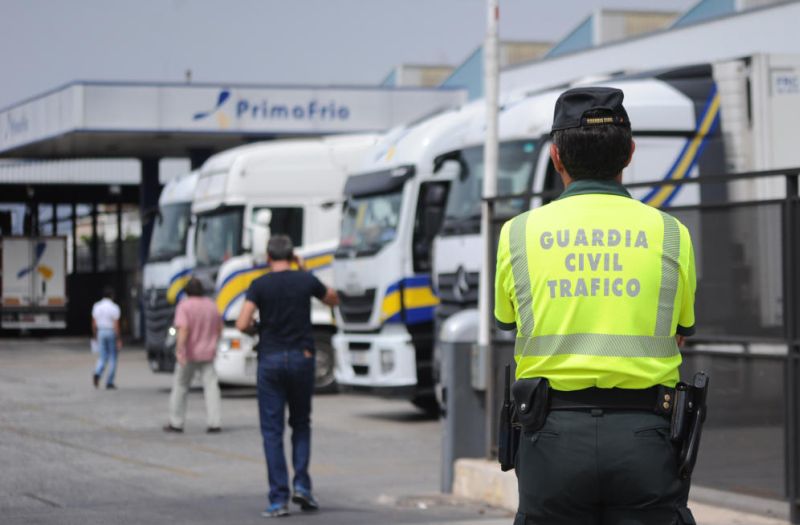 Guardia Civil registra Primafrío