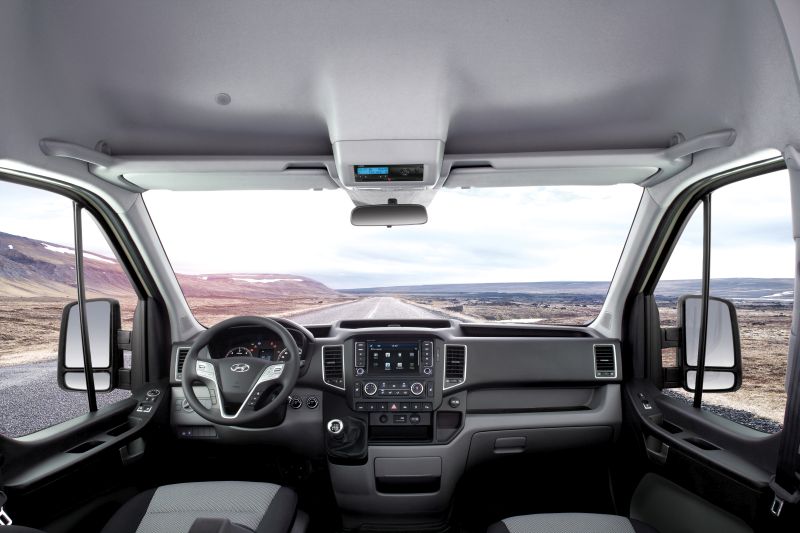 Hyundai H350 interior