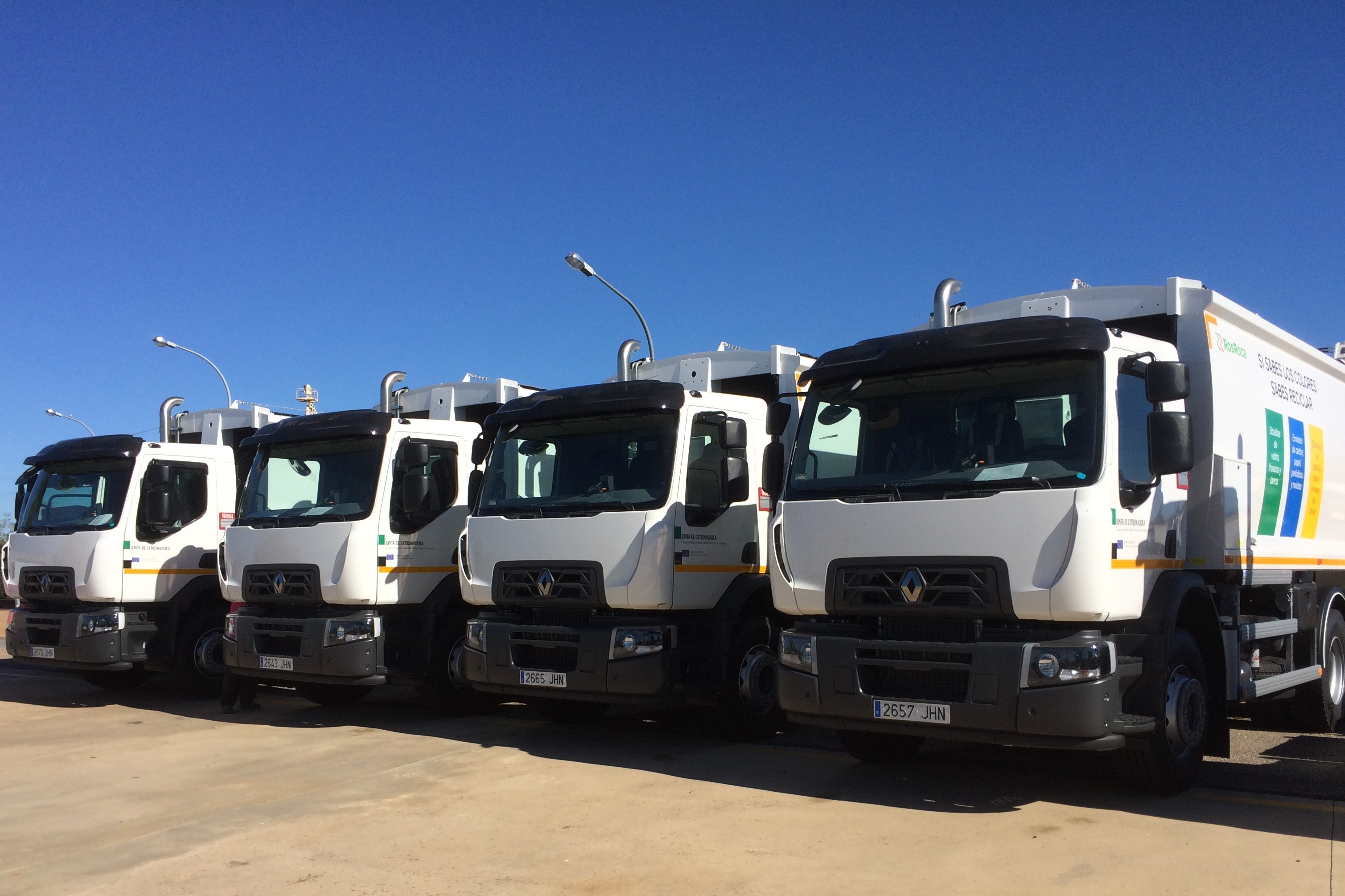 Los cuatro vehículos de la gama C de Renault Trucks tienen una carga útil de 20 toneladas.
