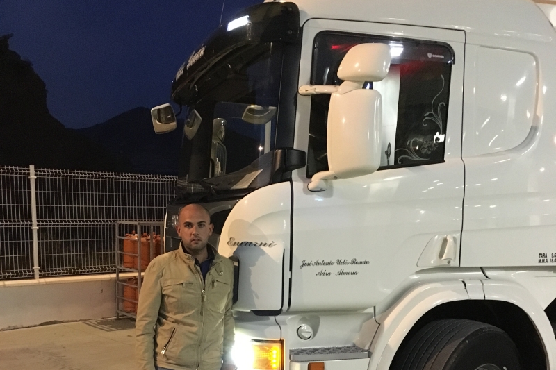 Ucles decidió compartir su consumo en Scania Fuel Masters después de haber quedado "muy impresionado" con el dato.