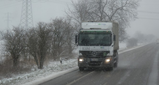 Los conductores alemanes que circulen por Alemania deben cobrar al menos 8,5 euros/hora.