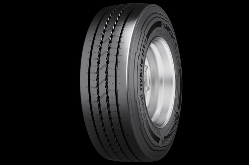 Continental afirma haber mejorado el kilometraje del Conti Hybrid HT3.