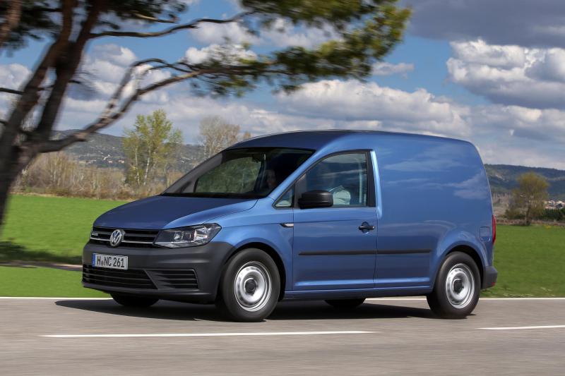 El frontal del nuevo Caddy le asemeja a la gama de turismos de la marca alemana. 