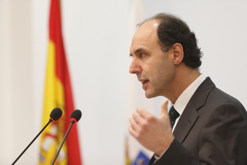 Ignacio Diego ya anunció que revisaría la aplicación del céntimo sanitario en 2015.