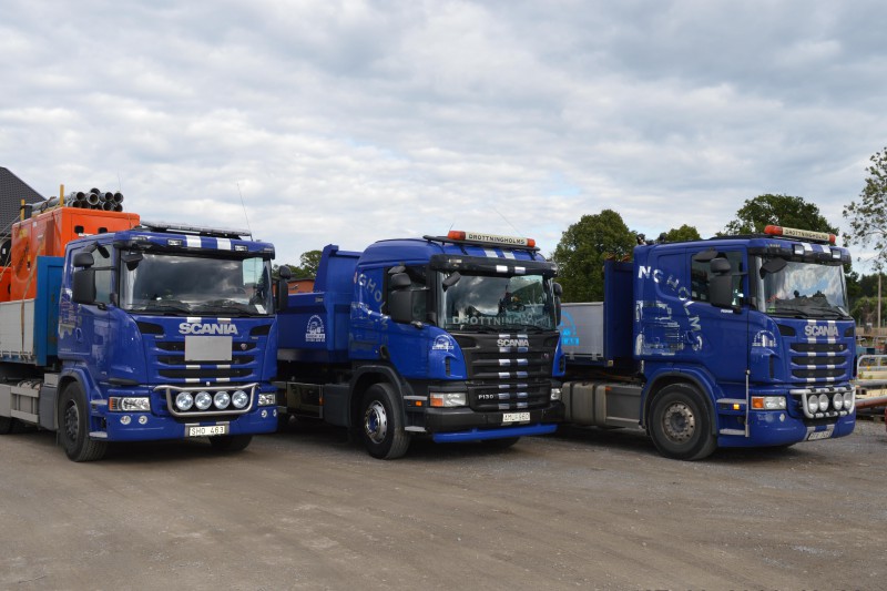 Los tres Scania G490 6x2x4 recientemente incorporados a la flota de Drottningholms están equipados con cajas de cambio automáticas Serie 4000 de Allison.