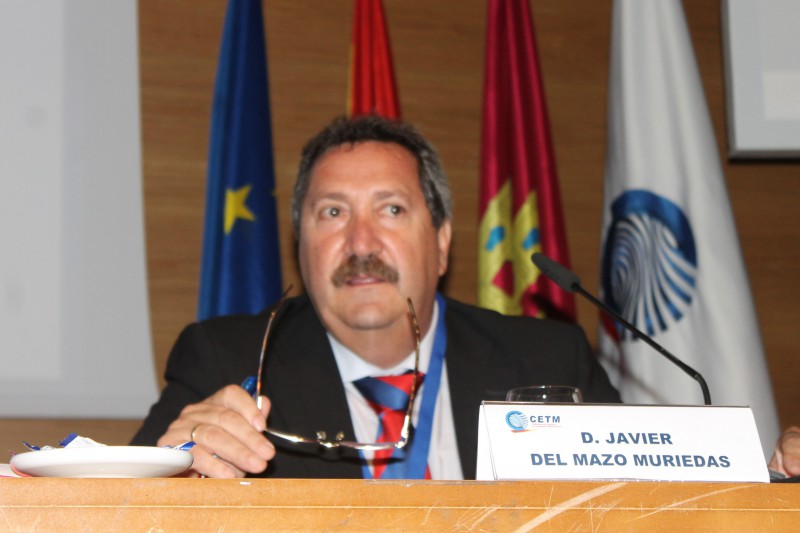 Javier del Mazo, product manager de Schmitz Cargobull Ibérica, intervino en el pasado congreso de CETM.