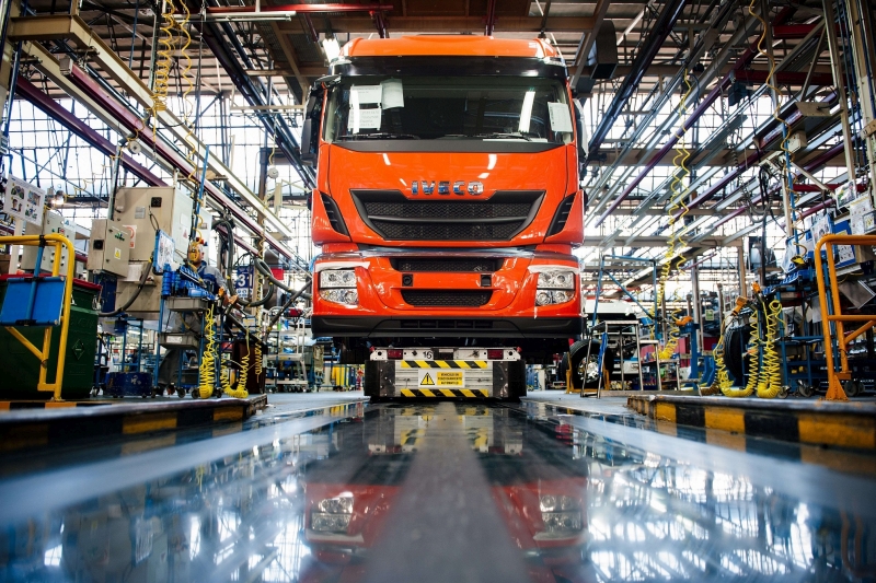 La planta de Iveco en Madrid produce en exclusiva los camiones Stralis y Trakker en todas sus versiones.