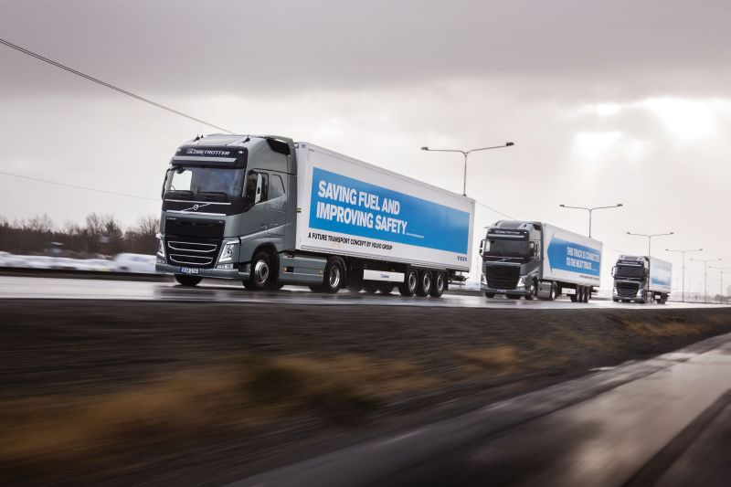 Volvo Trucks, platooning