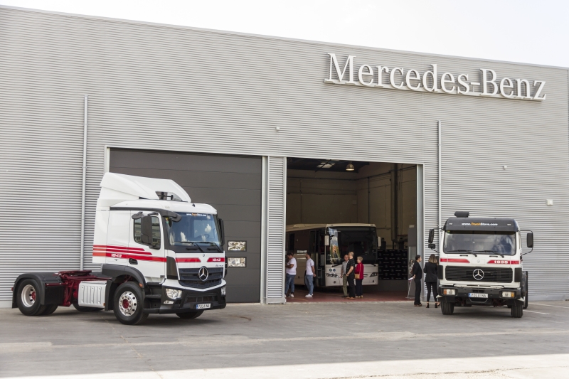 Derretido pacífico Goma El Grupo Polaina inaugura un nuevo taller autorizado de Mercedes-Benz  Trucks en Arganda del Rey (Madrid)