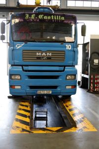 Problemas con pruebas de frenado camiones en itv