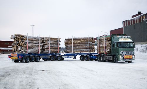 Transporte madera 60 toneladas
