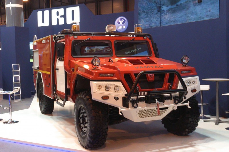 Uro, la marca gallega de vehículos especiales, mostró varias unidades equipadas con transmisiones automáticas Allison.