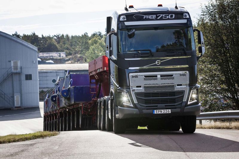 volvo caja marchas súper cortas