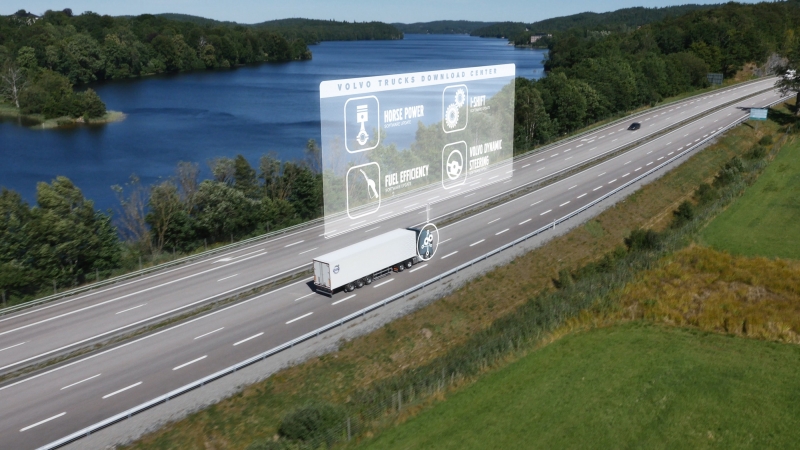 En el futuro, los camiones Volvo serán capaces de pedir su propia cita al taller. 